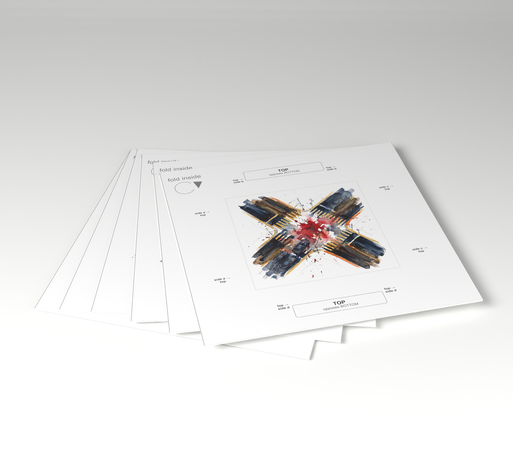 CRASHCUBE illustrated module sheet fanout