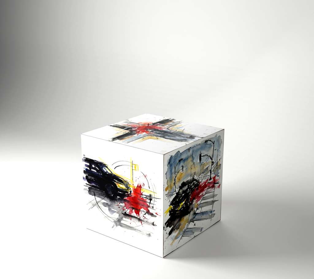 CRASHCUBE bright assembled cube render for collision 4621295