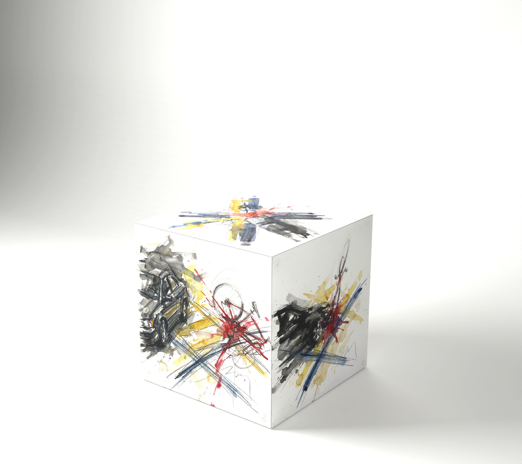 CRASHCUBE bright assembled cube render for collision 4581458