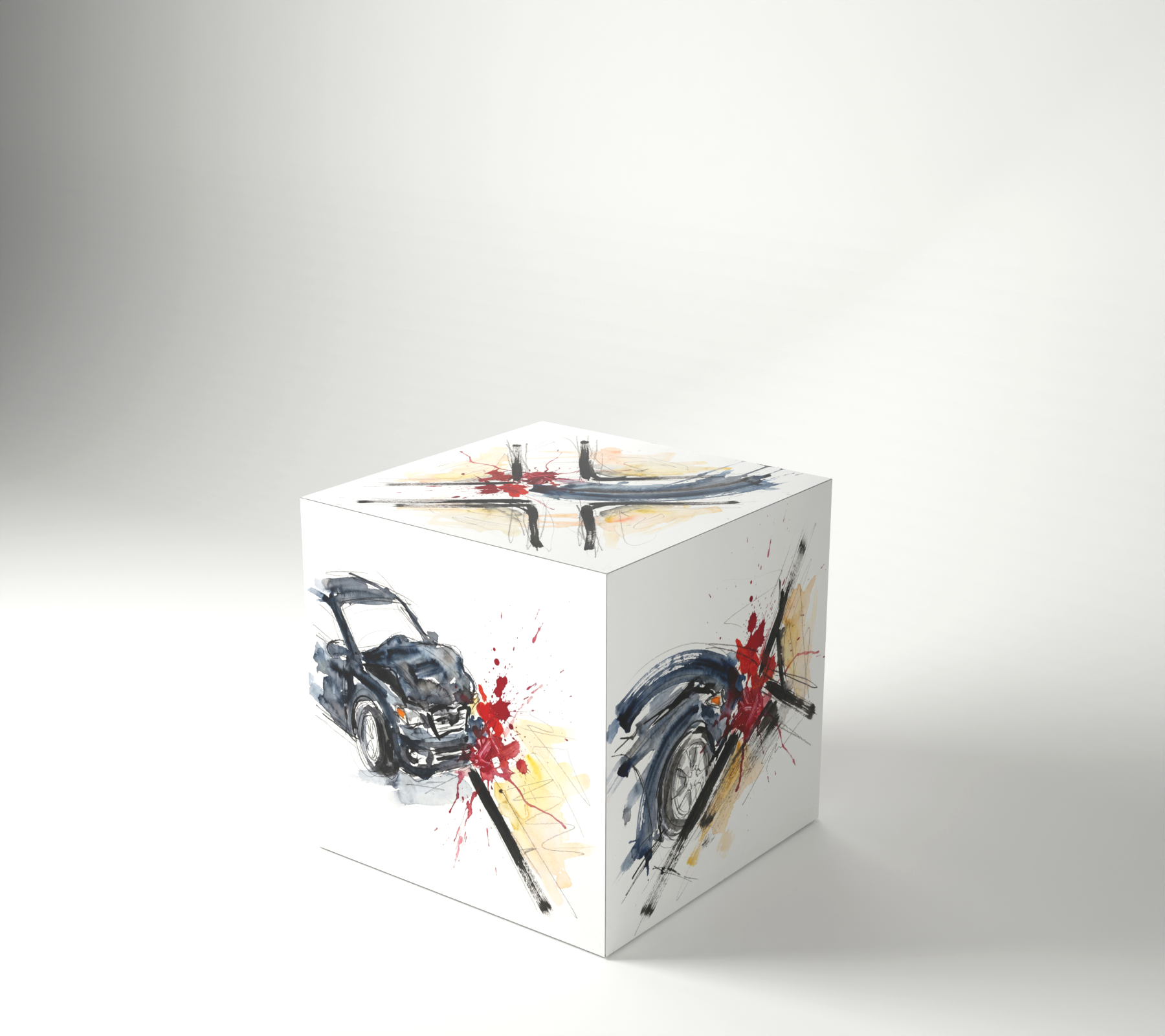 CRASHCUBE assembled cube render for collision 4903217
